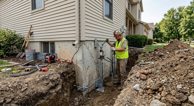 Basement Foundation Repair in Lenawee County, MI