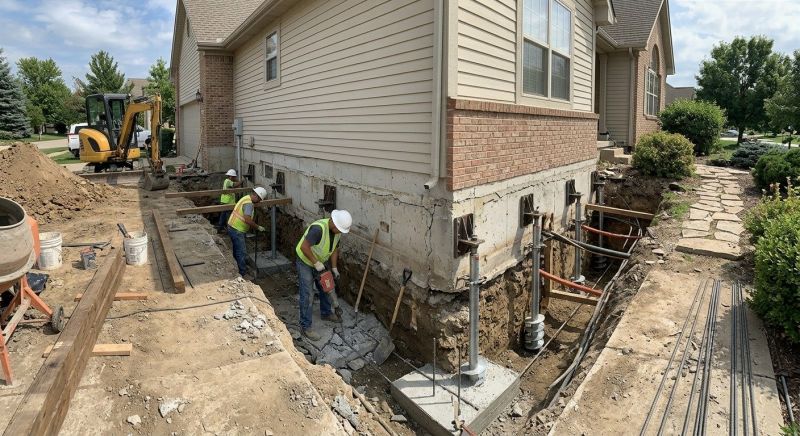 Basement Underpinning in Lenawee County, MI