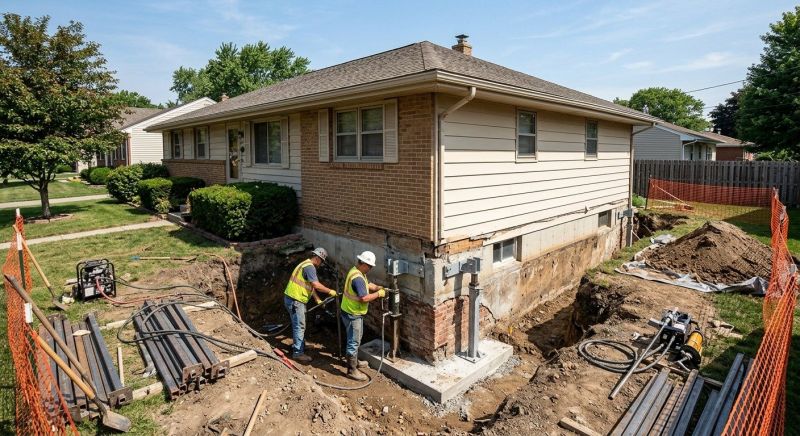 Building Foundation Repair in Berkey, OH