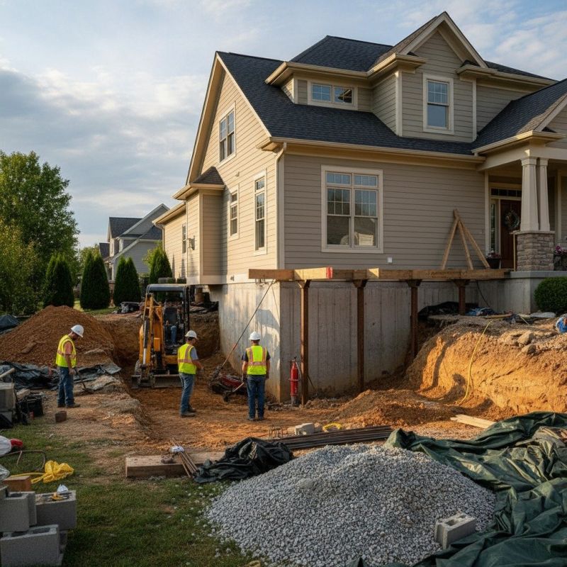 Building Foundation Repair in Cement City, MI