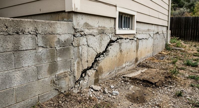 Cracked Foundation Repair in Milan, MI