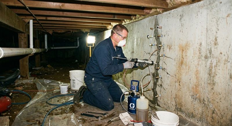 Crawlspace Foundation Repair in Adrian, MI