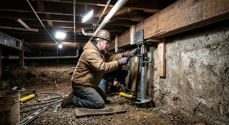 Crawlspace Foundation Repair in Lenawee County, MI