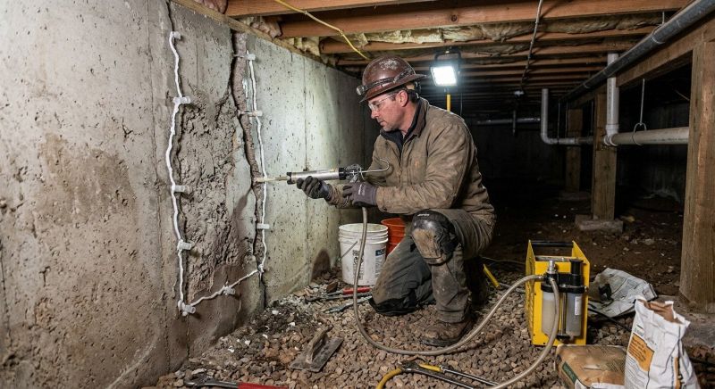 Crawlspace Foundation Repair in Lenawee County, MI