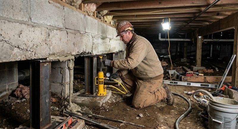 Crawlspace Foundation Repair in Manchester, MI