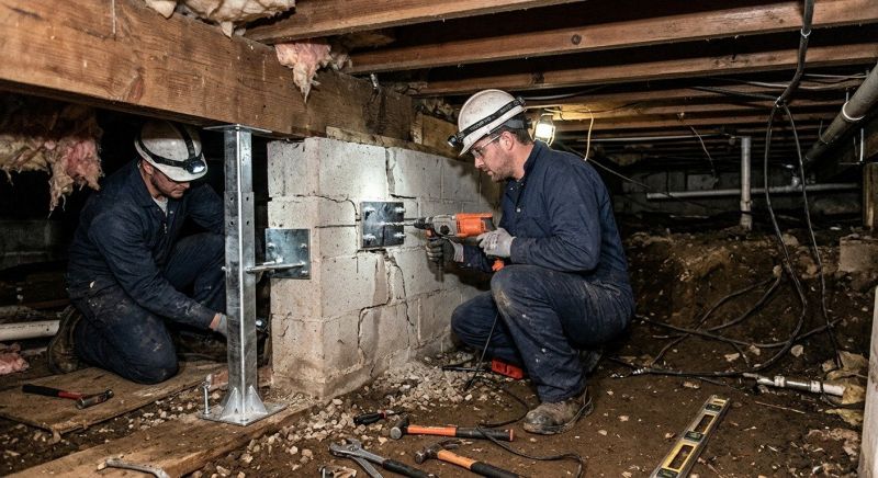 Crawlspace Foundation Repair in Sylvania, OH