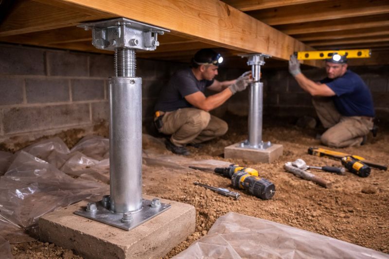 Crawlspace Structural Repair in Lenawee County, MI