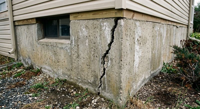 Foundation Crack Repair in Clinton, MI