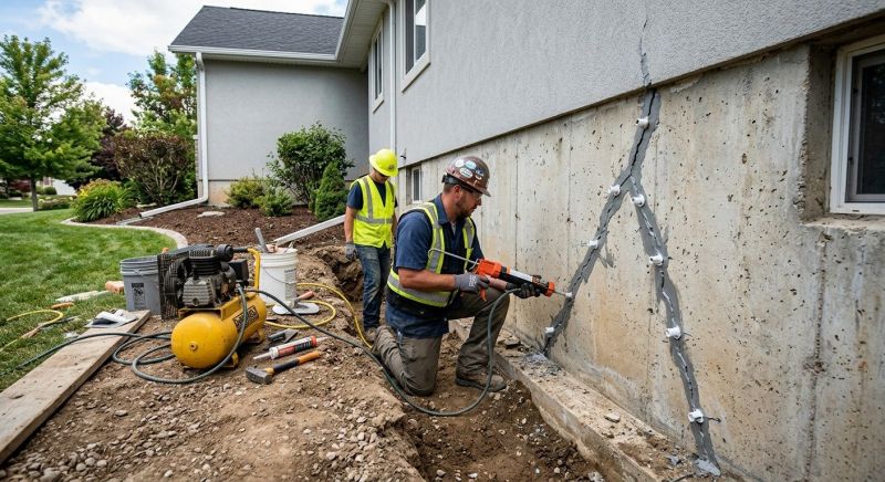 Foundation Damage Repair in Berkey, OH