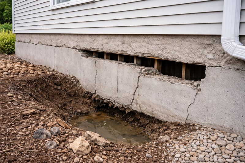 Foundation Damage Repair in Ida, MI