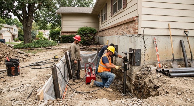 Foundation Damage Repair in Tecumseh, MI