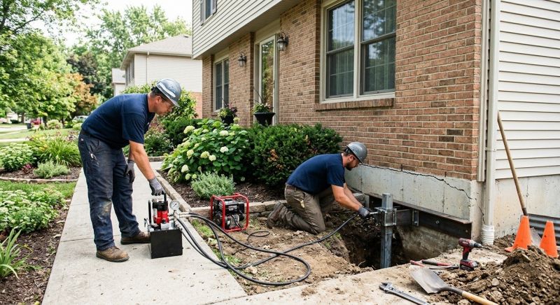Foundation Jacking in Berkey, OH