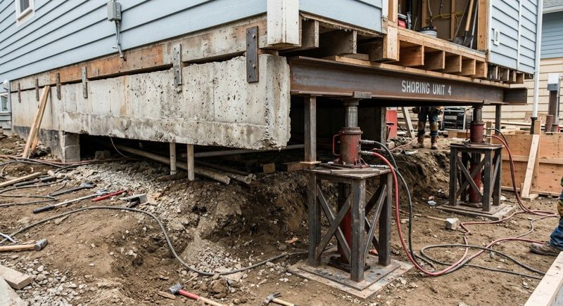 Foundation Jacking in Ida, MI