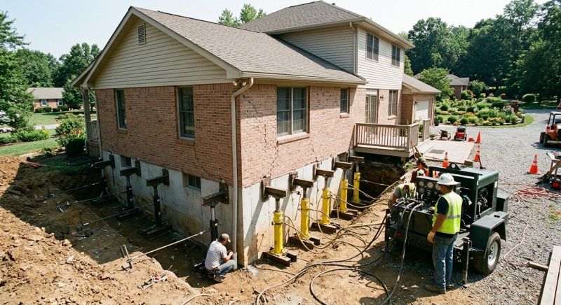 Foundation Jacking in Morenci, MI