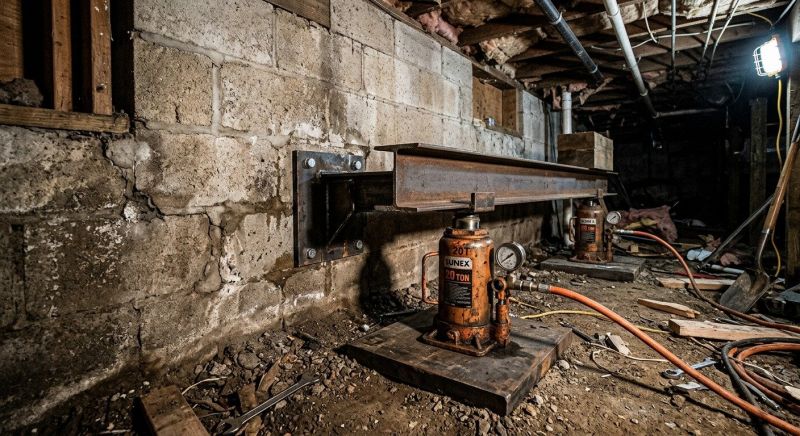 Foundation Jacking in Morenci, MI