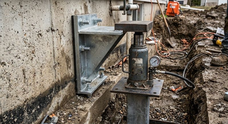 Foundation Jacking in Swanton, OH