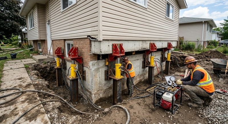 Foundation Lifting in Berkey, OH