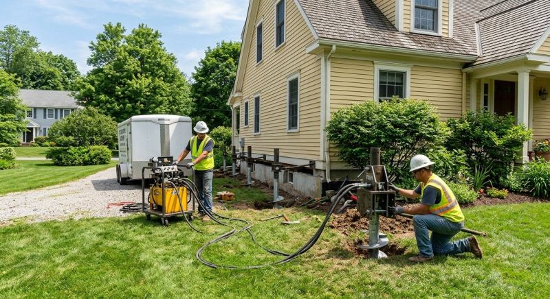 Foundation Lifting in Blissfield, MI