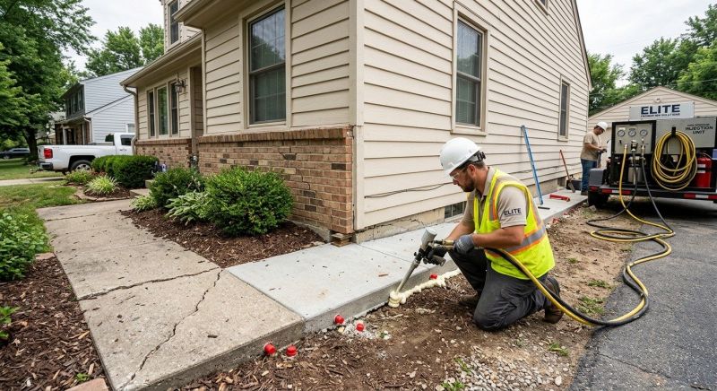 Foundation Lifting in Clinton, MI