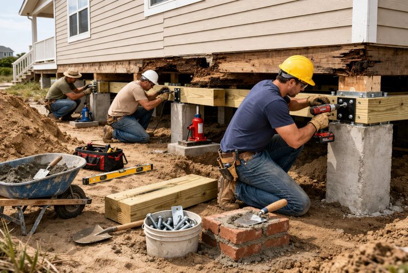 Foundation Raising in Cement City, MI