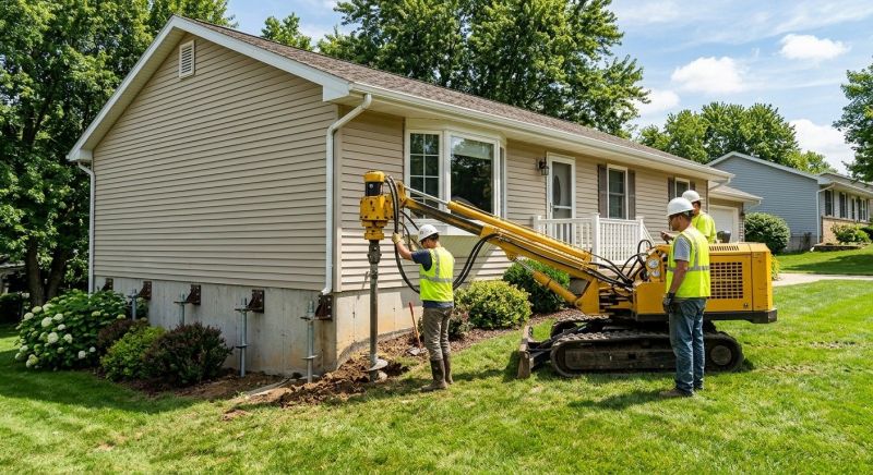 Foundation Raising in Lambertville, MI