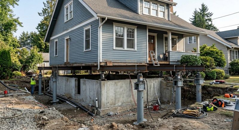 Foundation Raising in Swanton, OH