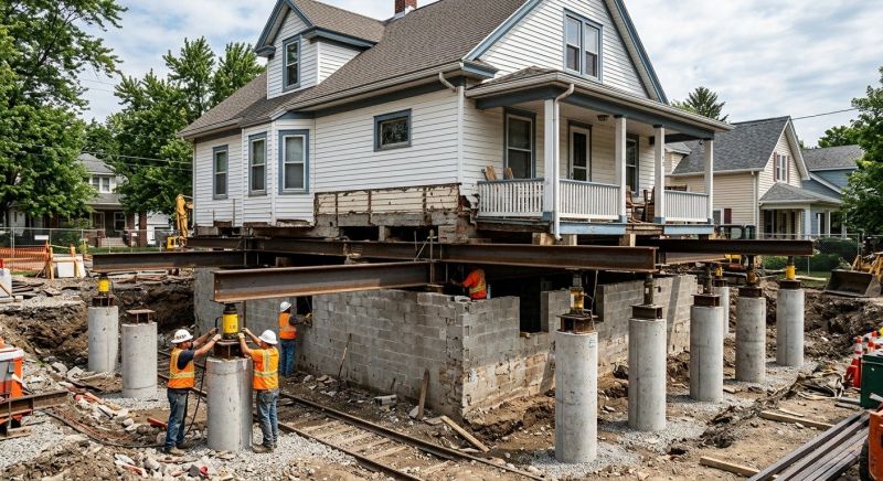 Foundation Raising in Sylvania, OH
