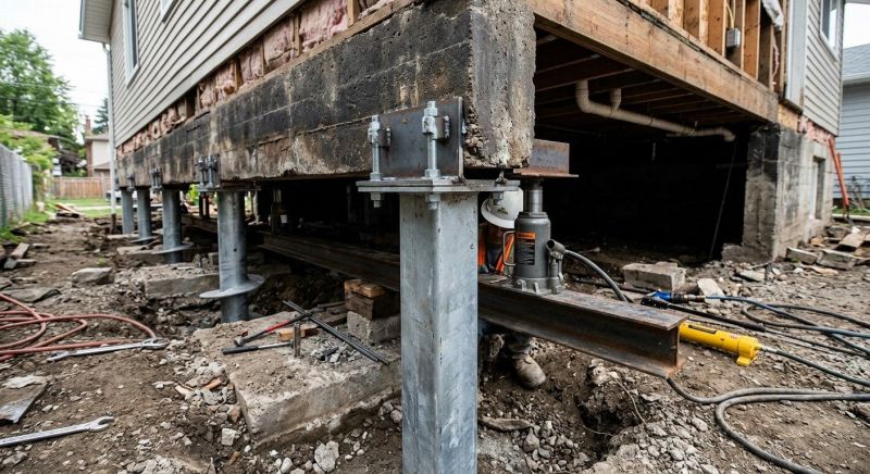 Foundation Raising in Sylvania, OH