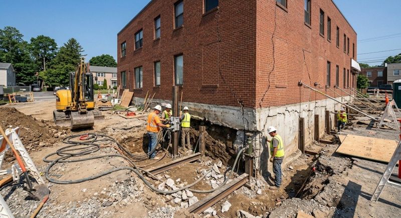 Foundation Renovation in Lenawee County, MI