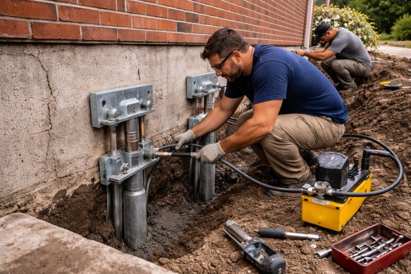 Foundation Repair in Dundee, MI