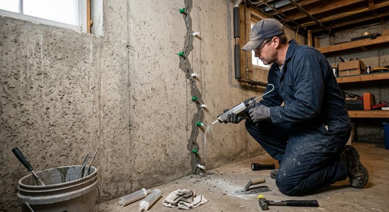 Foundation Repair in Dundee, MI