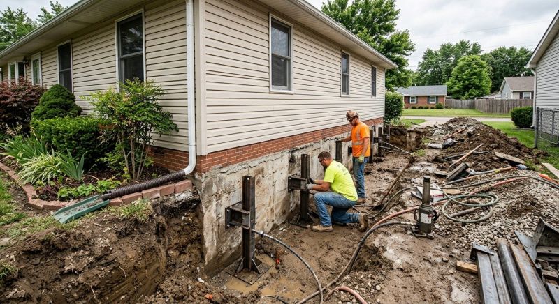 Foundation Stabilizing in Adrian, MI