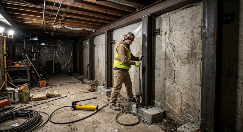 Foundation Stabilizing in Morenci, MI