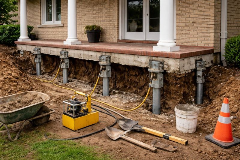 Foundation Stabilizing in Tecumseh, MI