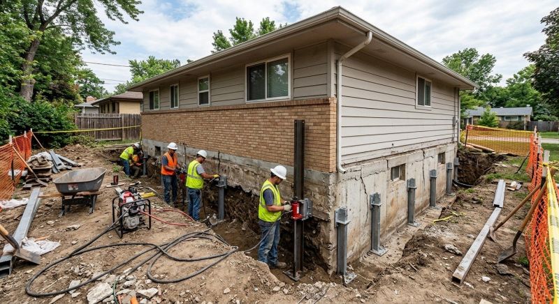 Foundation Strengthening in Lenawee County, MI
