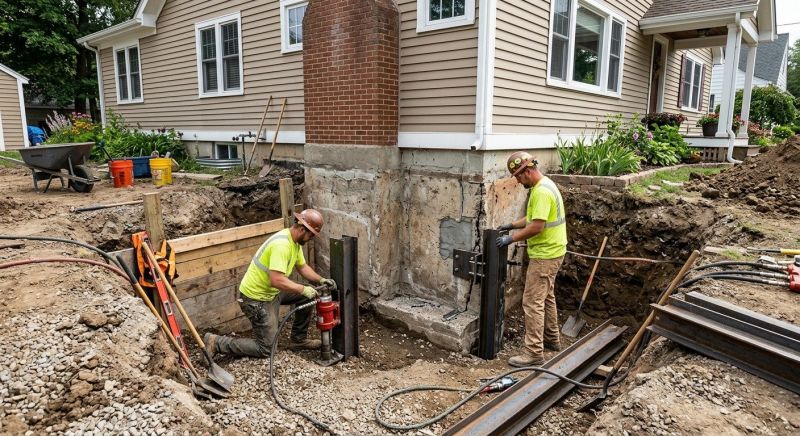 Foundation Structural Repair in Blissfield, MI