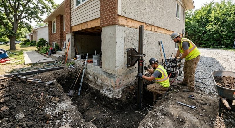 Foundation Structural Repair in Clinton, MI