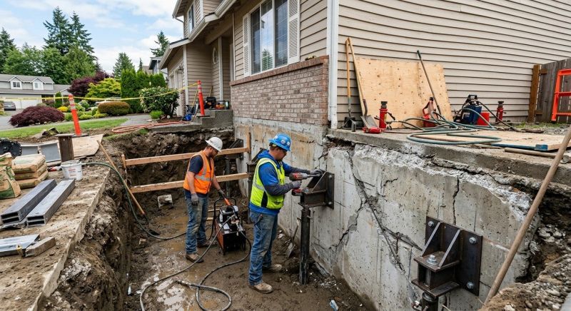 Foundation Structural Repair in Dundee, MI