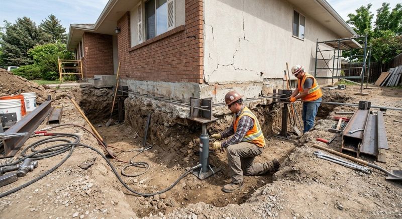Foundation Structural Repair in Lenawee County, MI