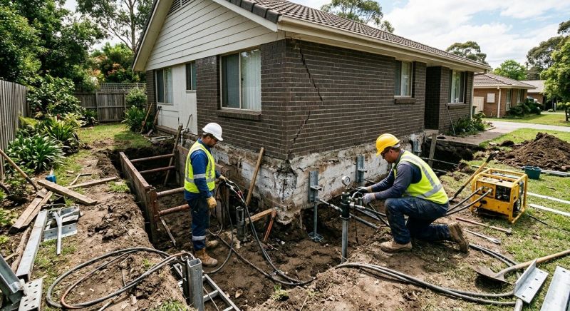 Foundation Structural Repair in Lenawee County, MI