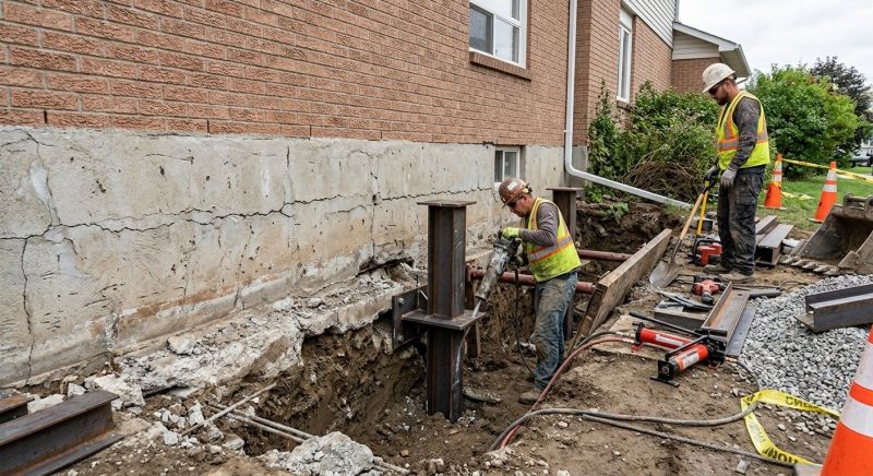 Foundation Structural Repair in Saline, MI