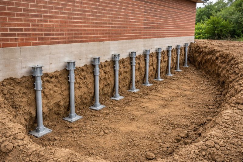 Helical Piers Installation in Lenawee County, MI