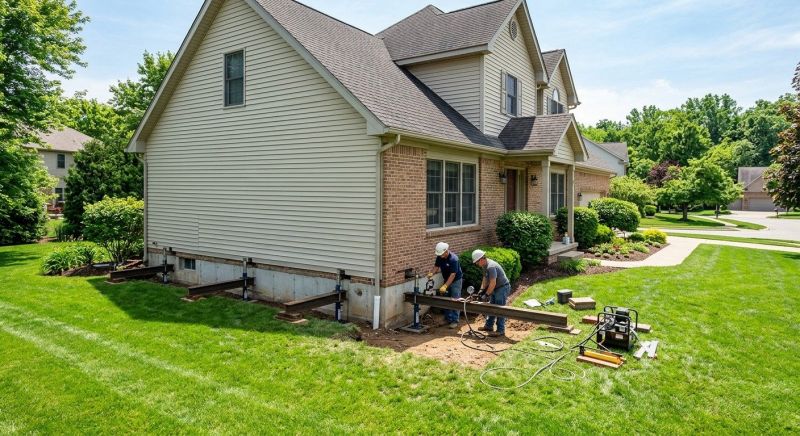 Home Foundation Leveling in Berkey, OH