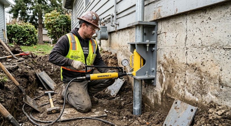 Home Foundation Leveling in Dundee, MI