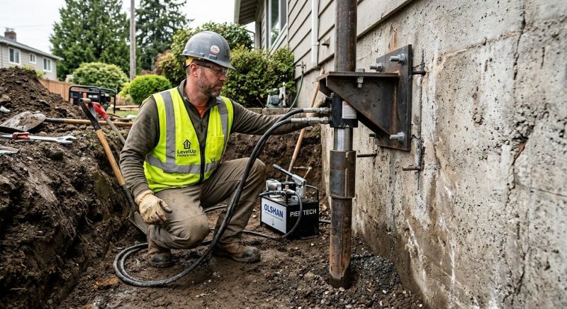 Home Foundation Leveling in Tecumseh, MI