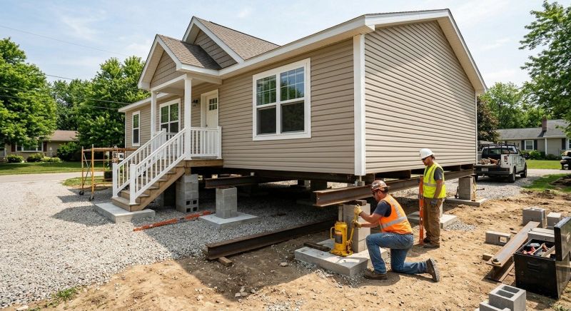 House Leveling in Dundee, MI