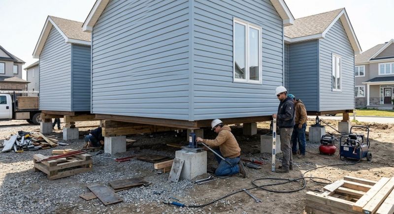 House Leveling in Manchester, MI