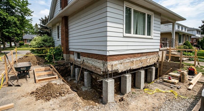 House Underpinning in Lenawee County, MI