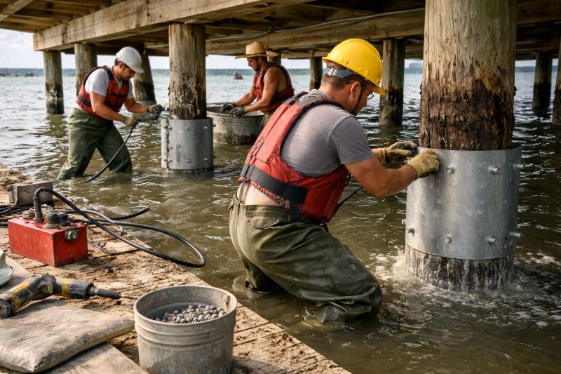 Piling Repair in Berkey, OH