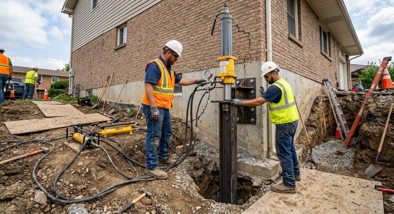Settling Foundation Service in Lenawee County, MI